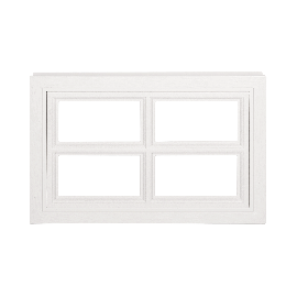 Ventana p / puerta d / garage / cuadro corto.