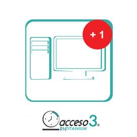 Expansión (Activacion adicional) para Software de Tiempo & Asistencia compatible con SISTEMAS DE NOMINA / Acceso3TITANIUM