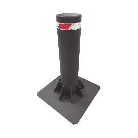 Bolardo Fijo de Alta Seguridad de 220 mm de Diámetro / Fabricado en Acero al Carbón