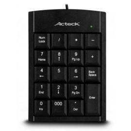 Teclado Numerico Acteck Alambrico Kn-350 USB Negro