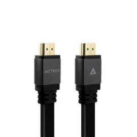 Cable HDMI 4K ACTECK AC-923026, 1.5 m, HDMI, HDMI, MACHO, Negro