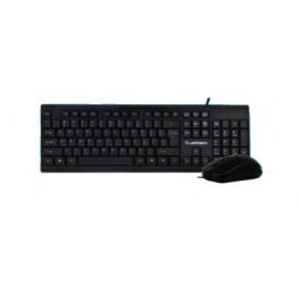 Kit de teclado y mouse ACTECK AC-928984 - Estándar, 105 teclas, Negro