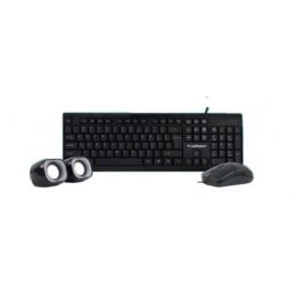 Kit de teclado y mouse ACTECK AC-929004 - Estándar, Negro