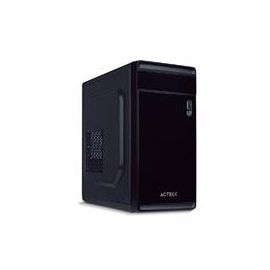 Gabinete ACTECK Delta - Torre, Gabinete, Micro-ATX, Mini-ITX, Negro