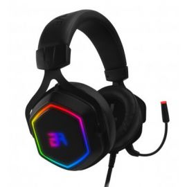 Audífonos Gaming Hesix Balam Rush Spectrum/Acteck On-Ear/USB/7.1 Canales/Rgb/Micrófono/Color Negro/Br-929776