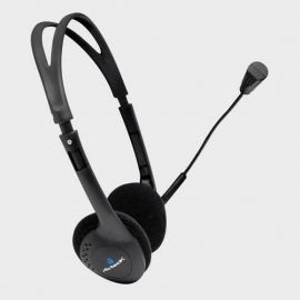Audífono ACTECK AM-370Diadema, Negro, Alámbrico