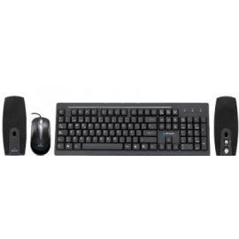 Kit de teclado y mouse ACTECK AK3-2700Estándar, 105 teclas, Negro, 800 DPI