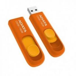 Memoria Adata 16 Gb USB 2.0 C008 Retractil Naranja