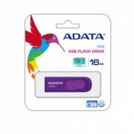 Memoria Adata 16 Gb USB 2.0 C008 Retractil Morado