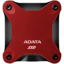 Unidad de Estado Solido SSD Externo Adata SD600Q 240Gb USB 3.1 Rojo Windows/Mac/Linux/Android