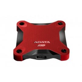 Unidad de Estado Solido SSD Externo Adata SD600Q 480Gb USB 3.1 Rojo Windows/Mac/Linux/Android