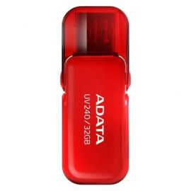 Memoria USB 2.0 de 32GB ADATA UV240, Rojo, 32 GB, USB 2.0