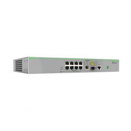 Switch Administrable CentreCOM FS980M, Capa 3 de 8 Puertos 10/100 Mbps + 1 puertos RJ45 Gigabit/SFP Combo
