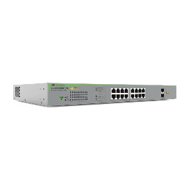 Switch PoE+ Gigabit WebSmart de 16 puertos 10/100/1000 Mbps (2 x Combo) + 2 puertos gigabit SFP (Combo), 185 W