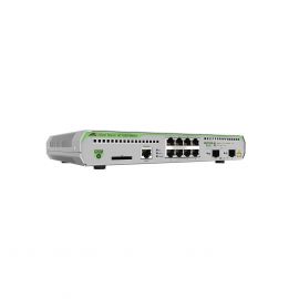 Switch Administrable CentreCOM GS970M, Capa 3 de 8 Puertos 10/100/1000 Mbps + 2 puertos SFP Gigabit