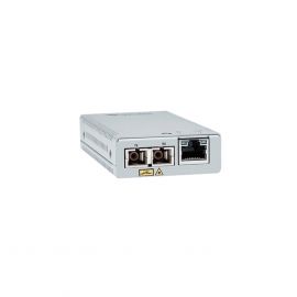 Convertidor de medios gigabit ethernet a fibra óptica, conector SC, multimodo (MMF), distancia de 220 hasta 500 m