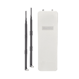 Poderoso Kit WiFi para WISP Hasta +200 m / C1XN+ y  2 x 9dBi  Omnidireccionales