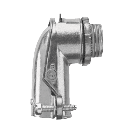 Conector curvo para tubo flexible   3/8" (9.5 mm)