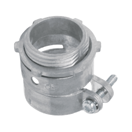 Conector recto para tubo flexible de 1 1/2" (38 mm)