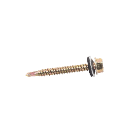 Tornillo Punta Broca Sello Montado 6.5 X 50 mm (1/4" X 2") Caj. C/100pz.