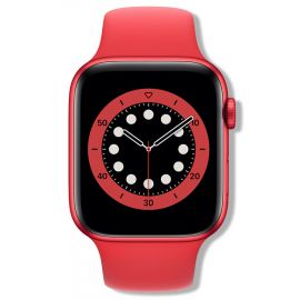 Watch Series 6 Gps Caja Red 44 Mm Correa Deportiva Red