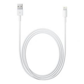 Cable Lightning a USB Apple - Color blanco, 2 m, Cable Lightning