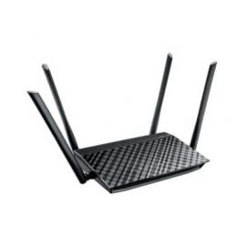 Router ASUS RT-AC1200Externo, 4, Negro