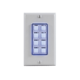 Panel de control de red de 8 botones