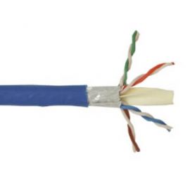 Bobina de Cable UTP CAT6A BELDEN 10GXS12 0061000 - 305 m, Azul, Interior, CAT6A, 100  Cobre