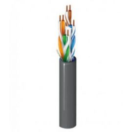 Bobina de Cable UTP CAT6+ BELDEN 2412 010A1000, 305 m, Negro, Interior, CAT6+, 100% Cobre