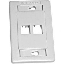 Placa de Pared 2 Puertos Universal BELDEN AX1014332 puertos