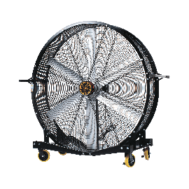 ventilador Industrial Móvil Ultra Silencioso de 1.5 m, Para Almacenes, Hangares, Líneas de Producción, Gimnasios