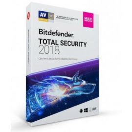 Bitdefender Total Security Multidispositivos 5 Usuarios 1 Año de Vigencia (Caja)