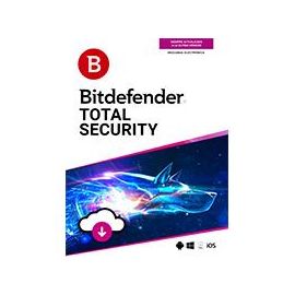 Esd Bitdefender Total Security Multi Dispositivos, 10 Usuarios, 1 Año (Entrega Electronica)