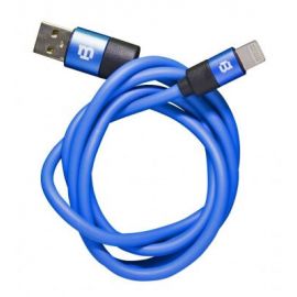 Cable USB Blackpcs CABLP-2, Azul, Plástico, Apple, 1 m, Cable Lightning