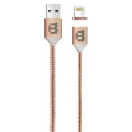 Cable USB Blackpcs CACOLTM-2, USB, Lightning, 1 m, Cobre
