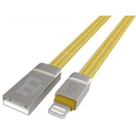 Cable USB Blackpcs CAGLZ-3, USB, Lightning, 1 m, Oro