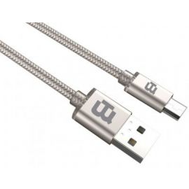 Cable ligthning Blackpcs CAGYLT3M-3, USB, Lightning, 3 m, Gris