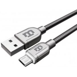 Cable USB Blackpcs CASLTE-3, USB, Lightning, 1 m, Plata