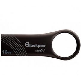 Memoria USB Blackpcs MU2102PB-16, Negro Piano Metálica, 16 GB, USB 2.0
