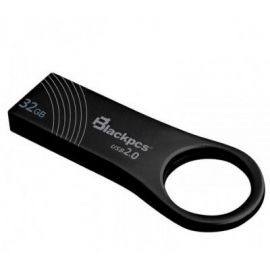 Memoria USB Blackpcs MU2102PB-32, Negro Piano Metálica, 32 GB, USB 2.0