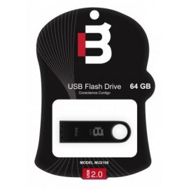 Memoria USB Blackpcs MU2108PBL-64, Negro Piano, 64 GB, USB 2.0