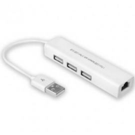 CONVERTIDOR USB A RJ4 BROBOTIX 001281B, Color blanco