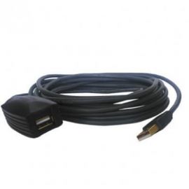 CABLE USB BROBOTIX 030570, Macho/hembra, Negro
