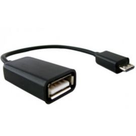 Cable USB a OTG BROBOTIX 097242USB, Negro