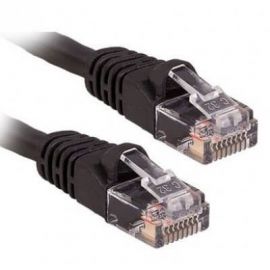 Cable de Red BROBOTIX 100706, 3 m, RJ-45, RJ-45, Negro