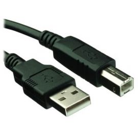 Cable USB BROBOTIX 102303USB, 3 m, Negro