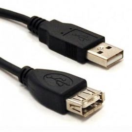 Cable USB BROBOTIX 102310, 3 m, Negro