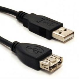 Cable USB BROBOTIX 102345, 4,5 m, Negro