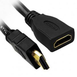 Cable HDMI Extension BROBOTIX 132010, 1.8 m, Macho-Hembra